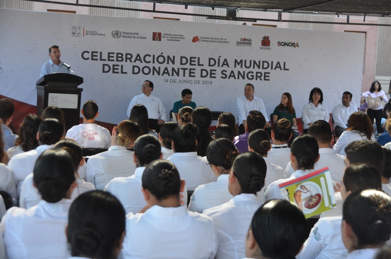 Responden sonorenses al llamado de donación voluntaria de sangre