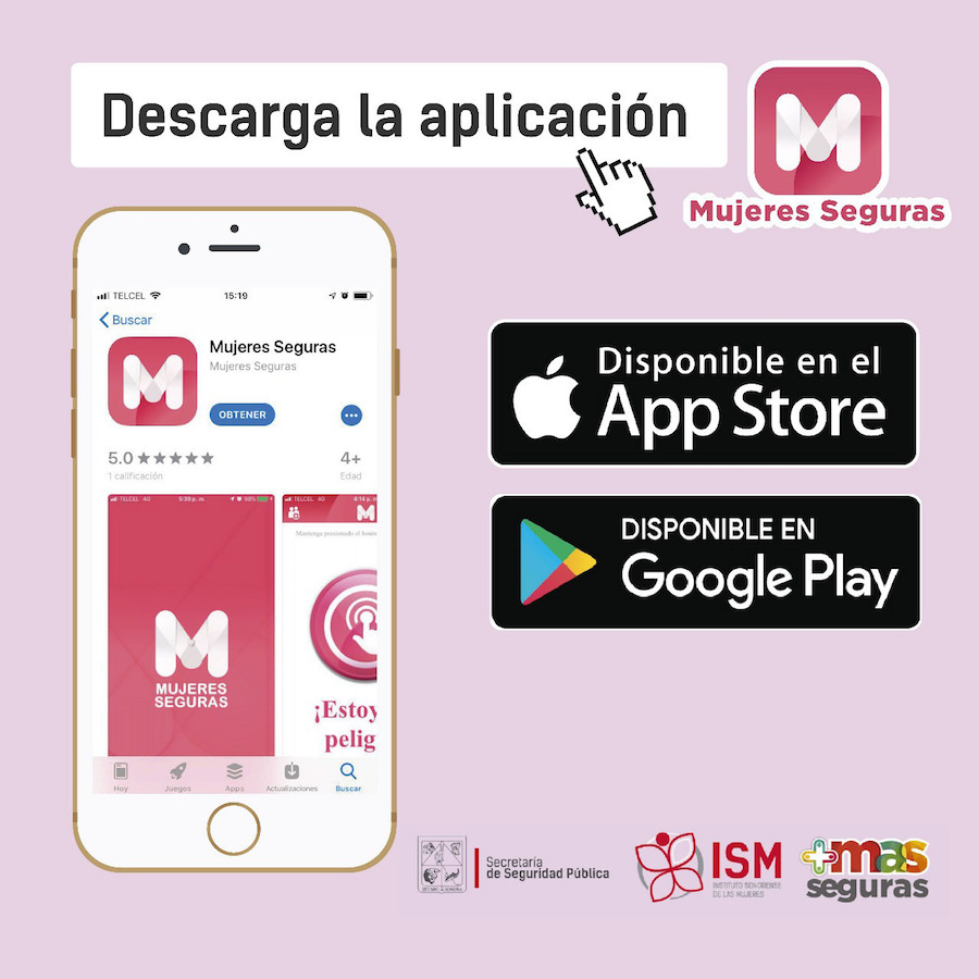 ISM da seguimiento a reportes de la App Mujeres Seguras