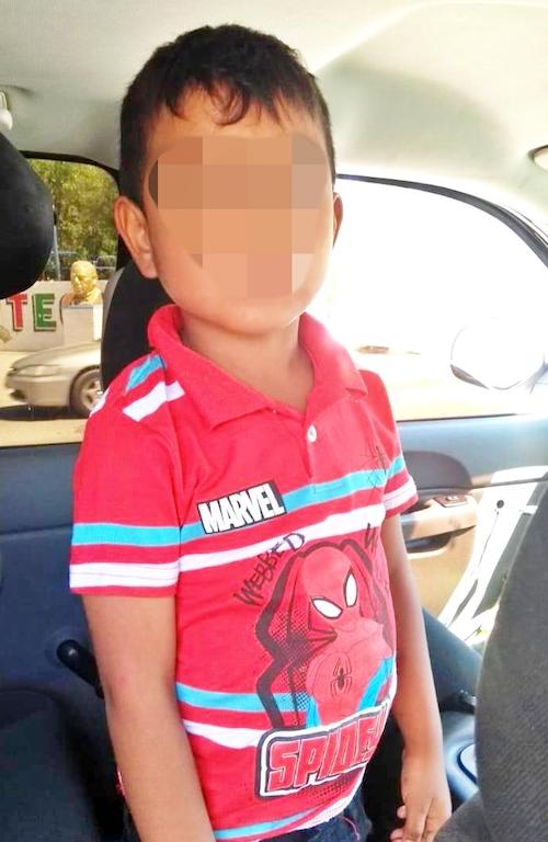 Recuperan sano y salvo a niño de 4 años en SLRC Recuperan sano y salvo a niño de 4 años en SLRC