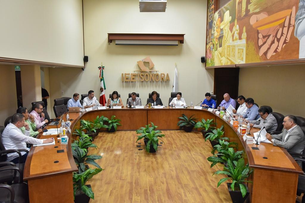 Aprueba Consejo General del IEE Sonora esquema para descontar sanciones a partidos
