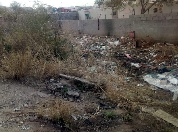 Denuncian vecinos de Tierra Nueva basurero clandestino