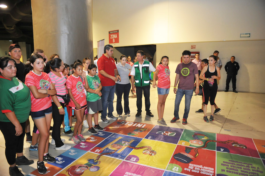 Celebran Rally familiar deportivo