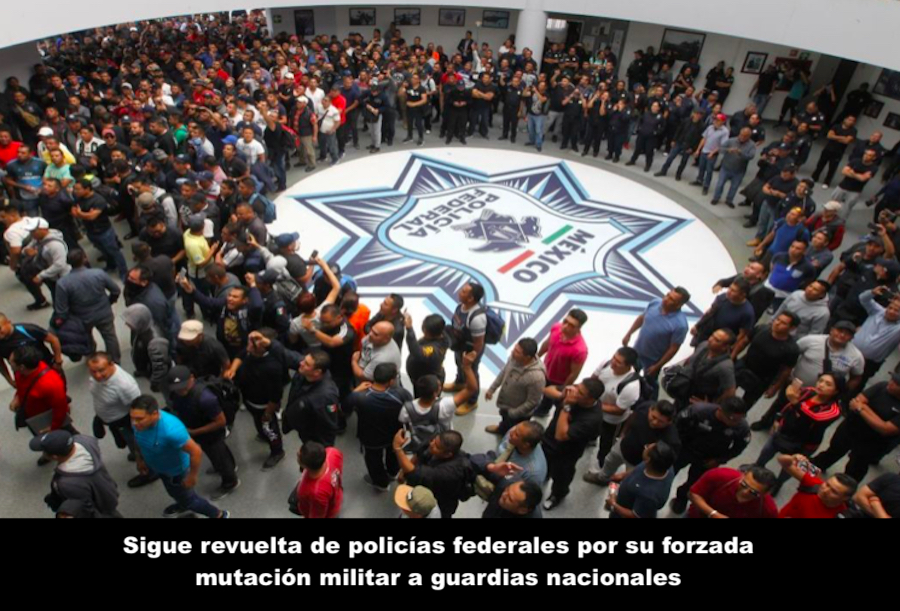 Polarizan conflicto policial