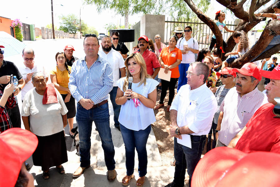 Lleva Gobernadora beneficios a Santa Ana y Benjamín Hill Lleva Gobernadora beneficios a Santa Ana y Benjamín Hill