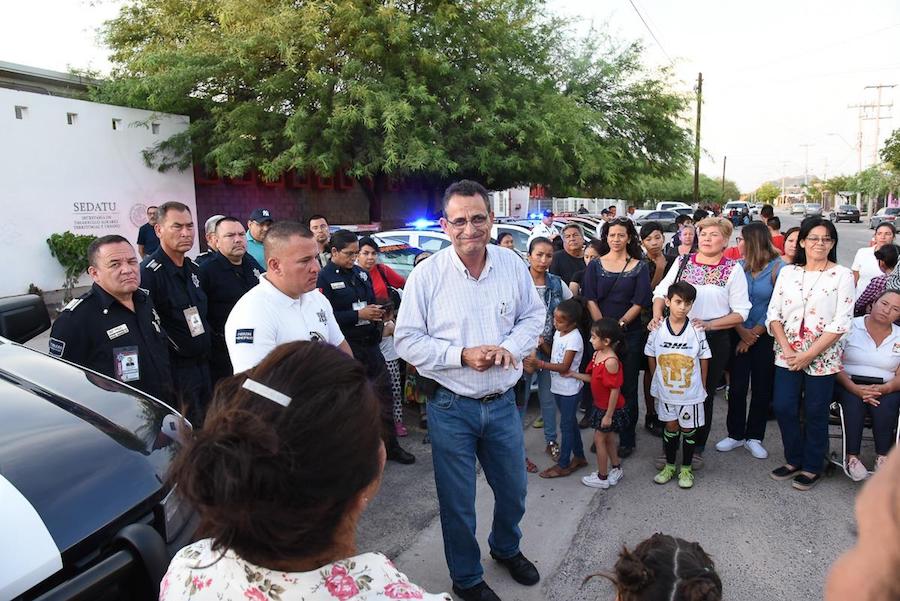 Culmina jornada de entrega de patrullas en colonia Las Minitas