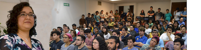 Joven investigadora comparte sus experiencias como astrofísica