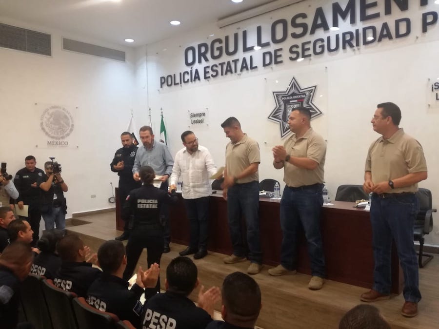 Capacitan en Arizona a agentes de la PESP
