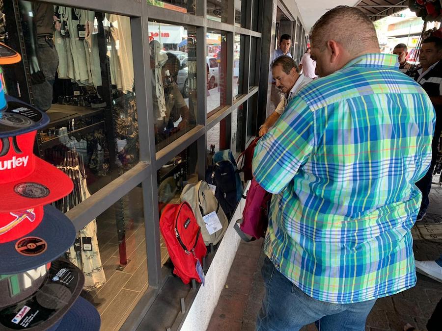 Realiza Dirección de Inspección y Vigilancia operativo sorpresa en el primer cuadro de la ciudad