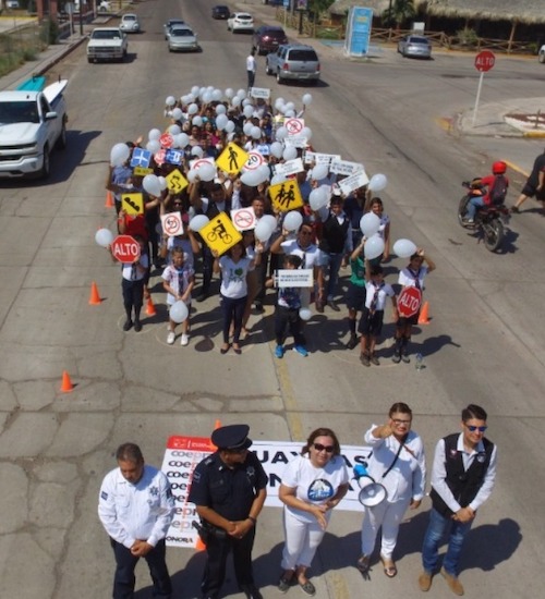 Trabaja Salud Sonora a favor de la Seguridad Vial
