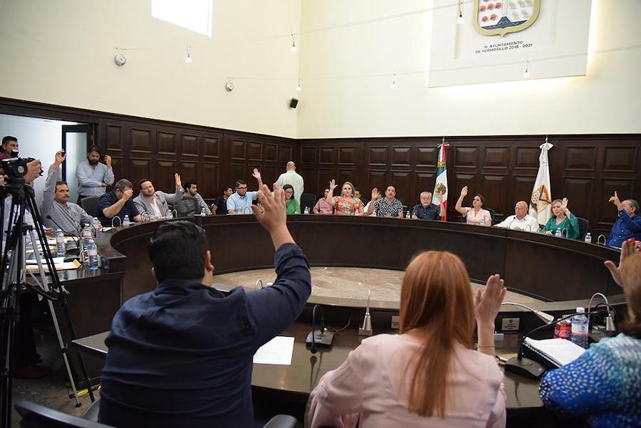 Realizan sesión ordinaria del Ayuntamiento