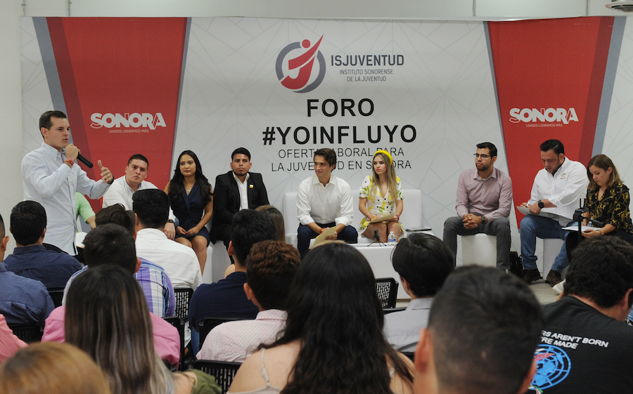 Realiza ISJuventud Foro #YoInfluyo Oferta laboral para la juventud en Sonora