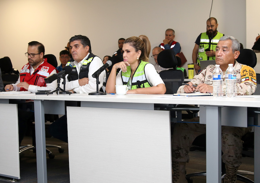 Pide Gobernadora a ciudadanos atender medidas preventivas ante lluvias