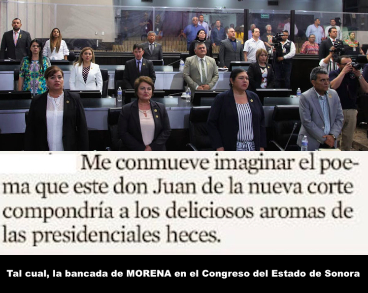 Abyecta sumisión de MORENA