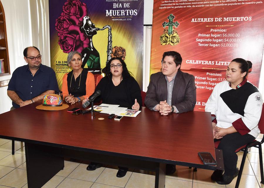 Invitan a Festival Tradicional del Día de Muertos