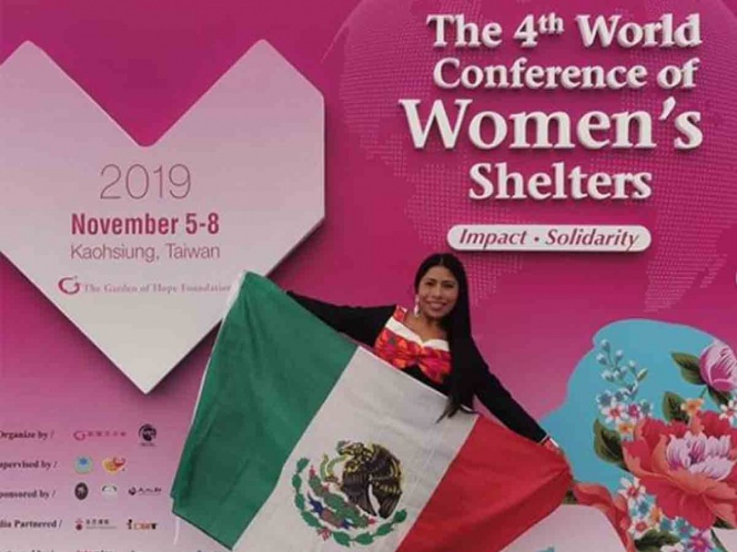 Yalitza Aparicio participa en Conferencia Mundial de Mujeres
