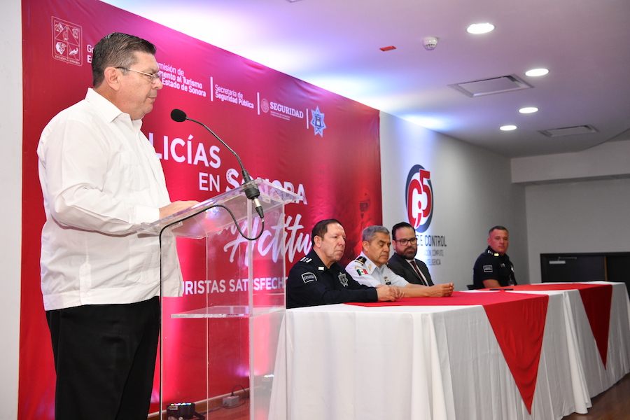 Firman convenio Cofetur y SSP para implementación de programa Policías en Sonora con Actitur