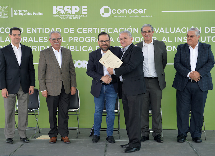 Recibe Isspe acreditación del programa Conocer Recibe Isspe acreditación del programa Conocer