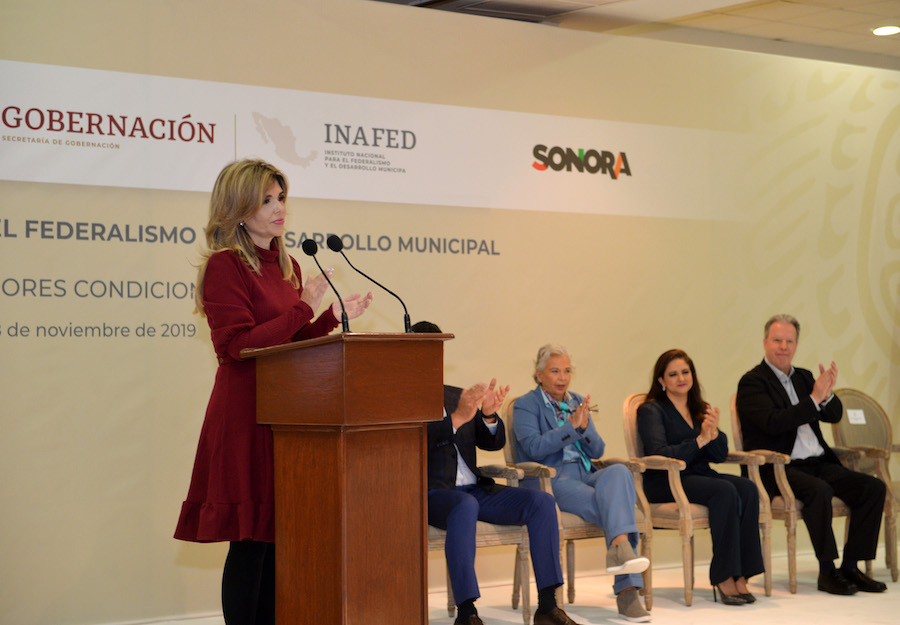 Coinciden Gobernadora y Secretaria de Gobernación en trabajo coordinado para beneficiar a municipios