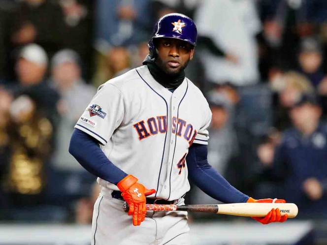 Yordan Álvarez elegido novado del año en Liga Americana