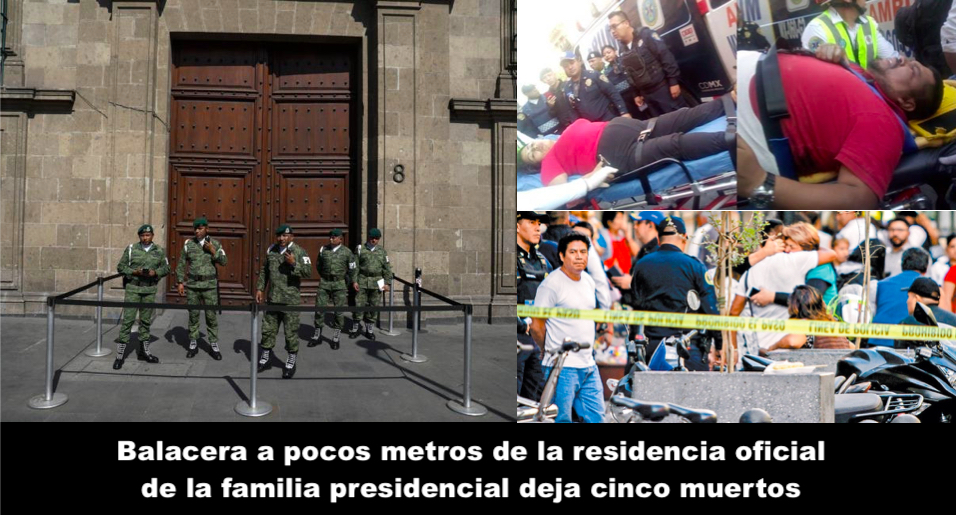 Violencia toca a Palacio