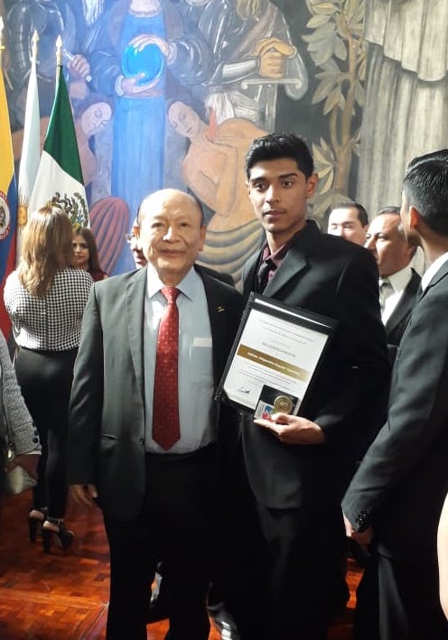 Estudiante de Conalep Sonora gana presea Ing. Bernardo Quintana Arrioja 2019
