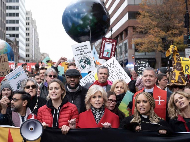Jane Fonda quiso convencer a Trump sobre cambio climático con ‘sensuales activistas’
