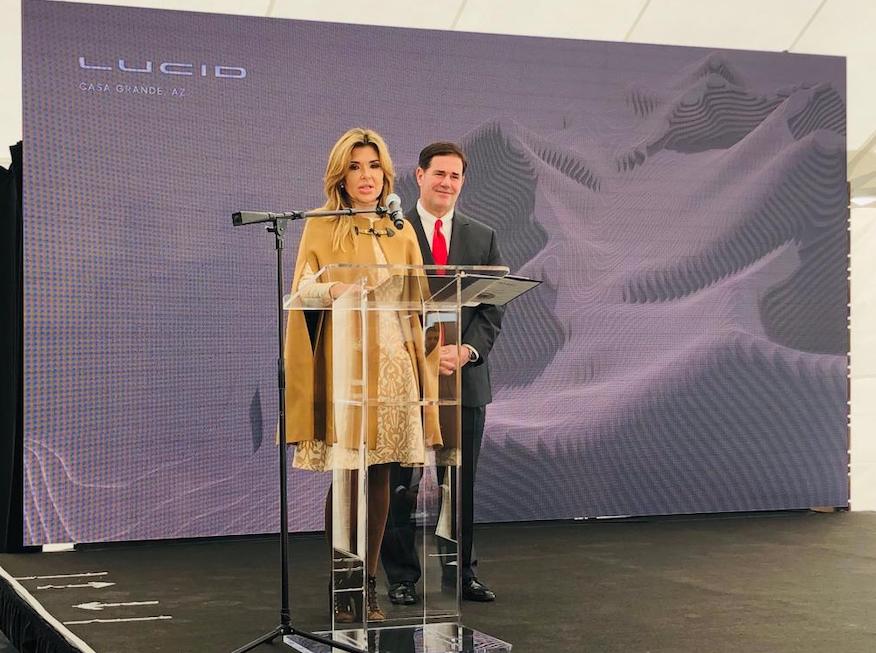 Atestiguan Gobernadores Pavlovich y Ducey inicio de construcción de Lucid Motors en Arizona Atestiguan Gobernadores Pavlovich y Ducey inicio de construcción de Lucid Motors en Arizona