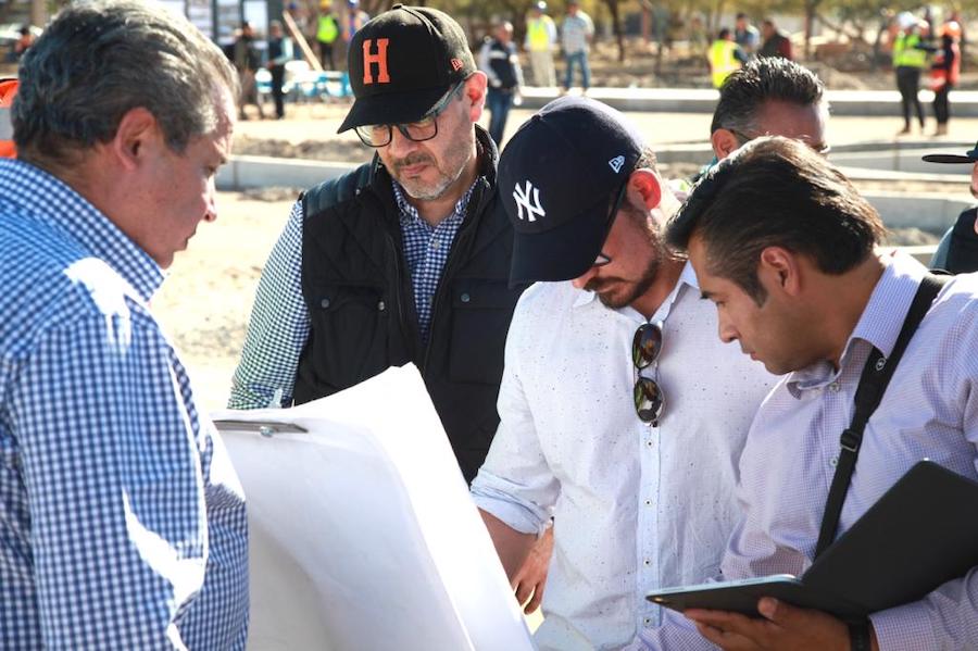 Gobierno del Estado a través de Sidur y Sedatu supervisan obras en San Luis Río Colorado
