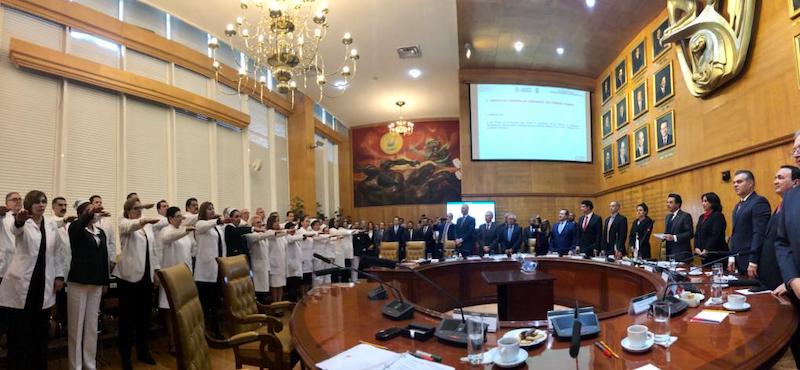 Rinden protesta 35 nuevos titulares del IMSS en las entidades federativas