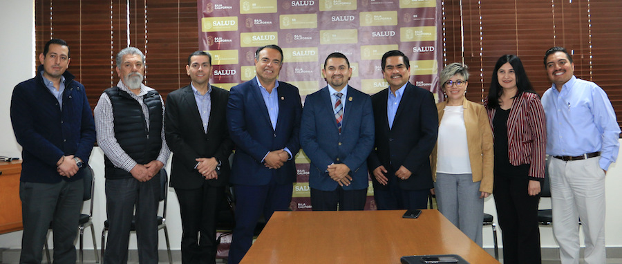 Sostienen reunión de trabajo Director del Isssteson y Secretario de Salud de BC