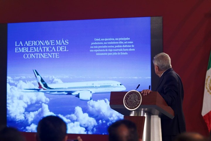 Tras fracaso de venta en el extranjero, el avión presidencial regresa a México