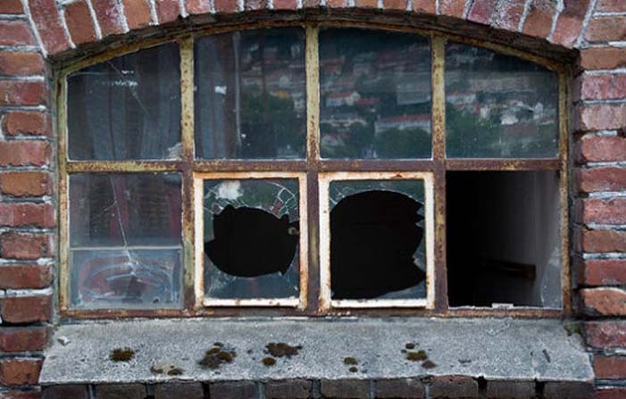 ¿Conoces la teoría de las ventanas rotas?