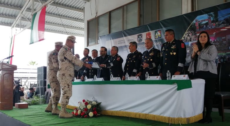 Conmemoran en Sonora 107 aniversario de la creación del Ejército Mexicano