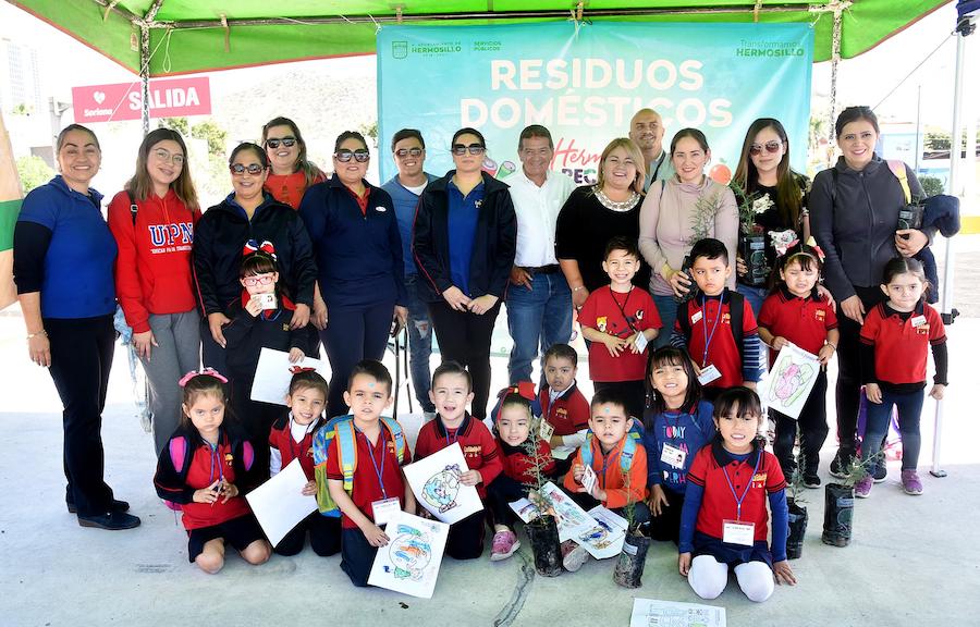 Avanza el programa “Hermosillo Recicla Desde la Escuela” en Hermosillo