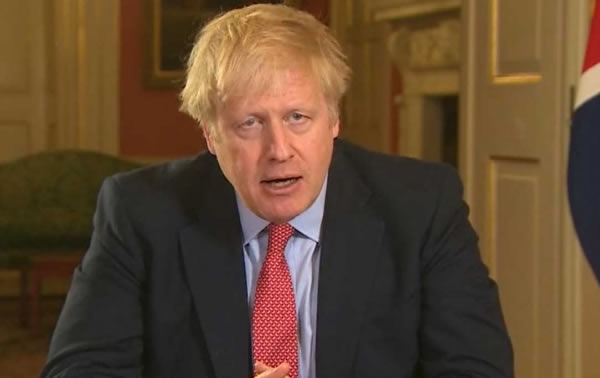 Boris Jonhson prohibe reuniones de más de 2 personas en Reino Unido