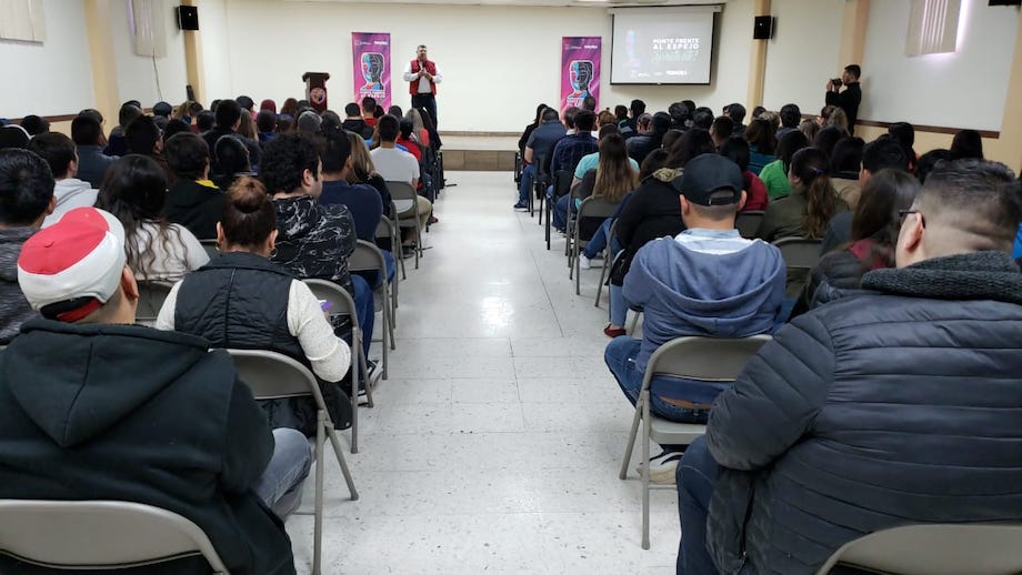 Se suma la comunidad universitaria de Caborca al programa Ponte Frente al Espejo de Salud Sonora
