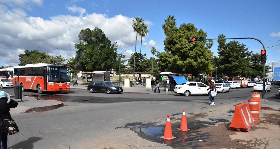 Continúa la rehabilitación de la calle Matamoros, en el Centro de la ciudad