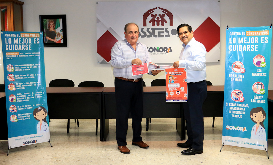 Toma Isssteson medidas preventivas en hospitales y oficinas