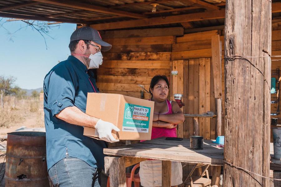Avanza Sedesson en entrega de Paquetes de Seguridad Alimentaria en los municipios