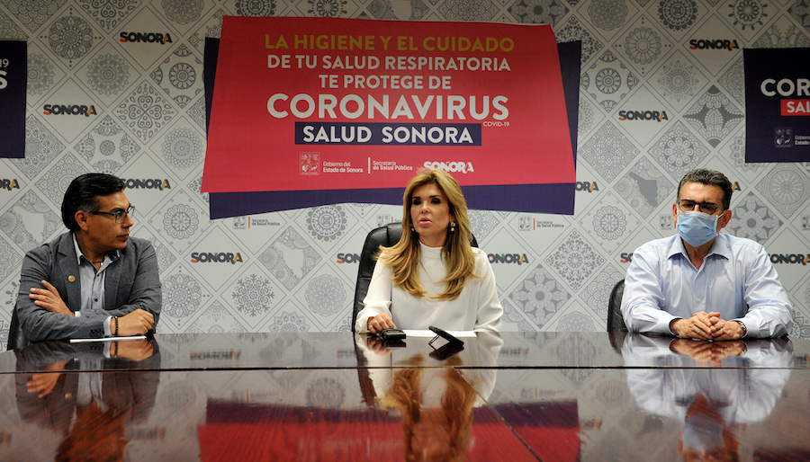 Urge Gobernadora a sonorenses a quedarse en casa y anuncia inversión en equipo hospitalario