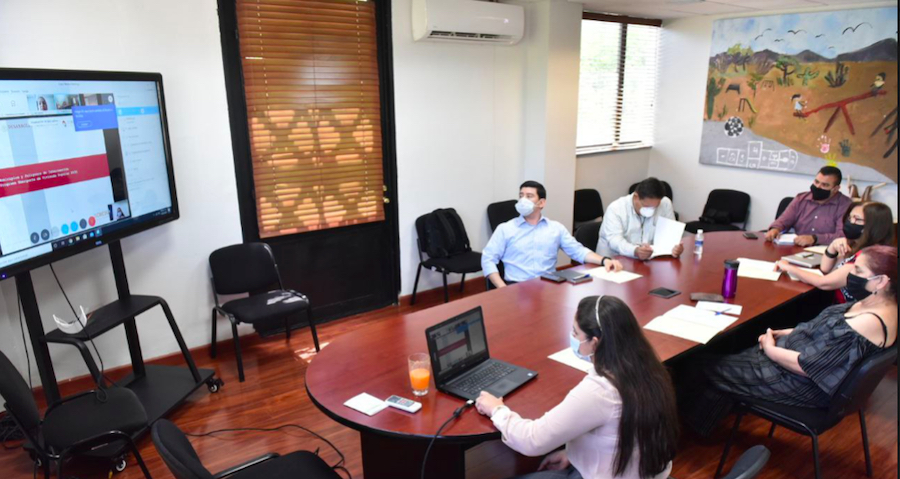 Celida López y funcionarios federales afinan detalles sobre apoyos para vivienda en Hermosillo
