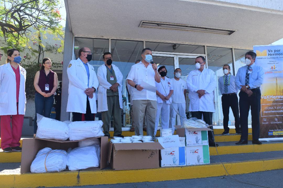 Donan 329 mil pesos en material médico al ISSSTE Sonora