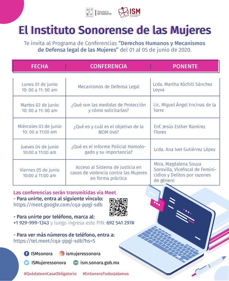 Continúa ISM capacitando a sonorenses en temas de género