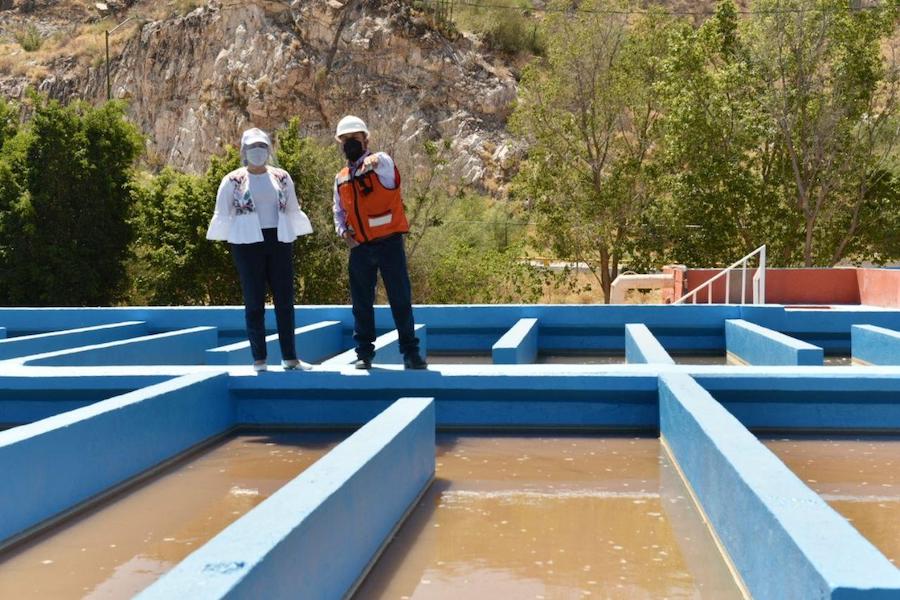 Supervisa Celida López inicio de operaciones de planta potabilizadora 3