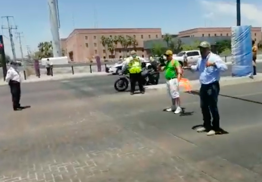 Protestan ciudadanos por indefensión en procesos judiciales por cierre de instancias