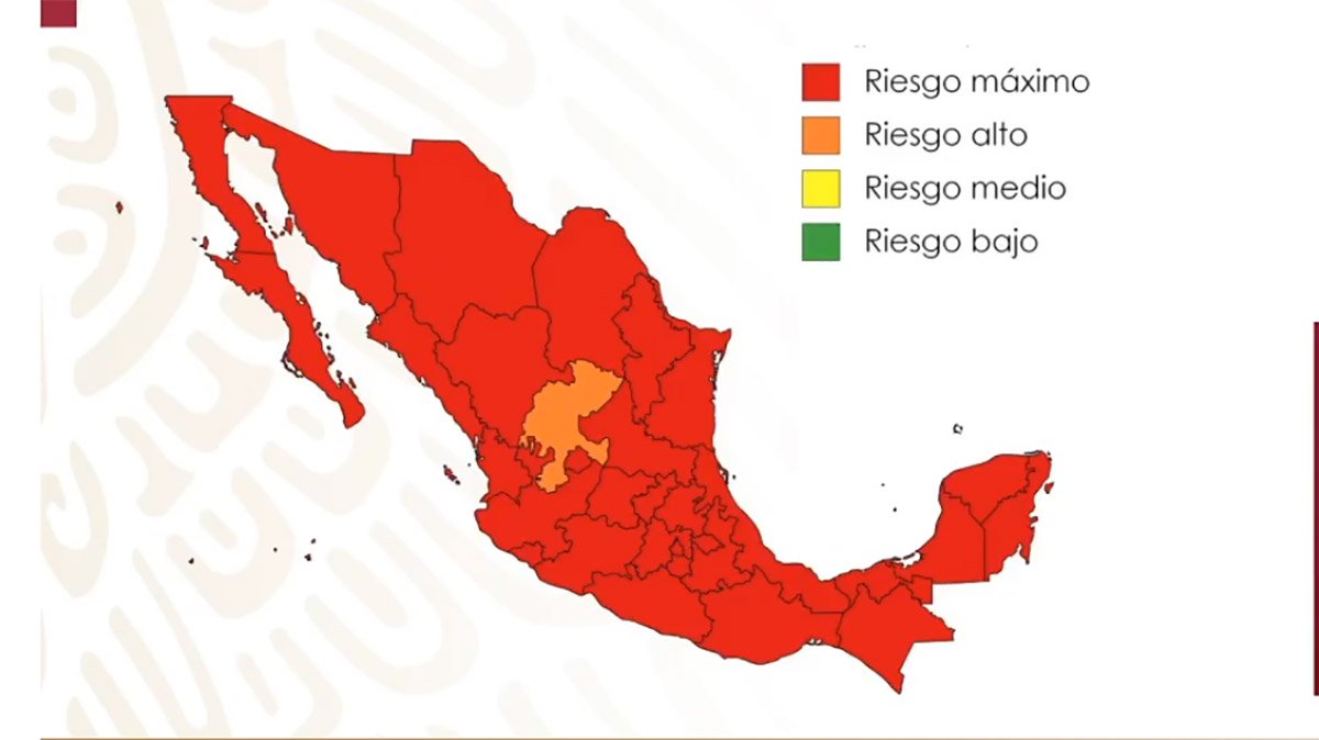 México iniciará «nueva normalidad» en riesgo máximo