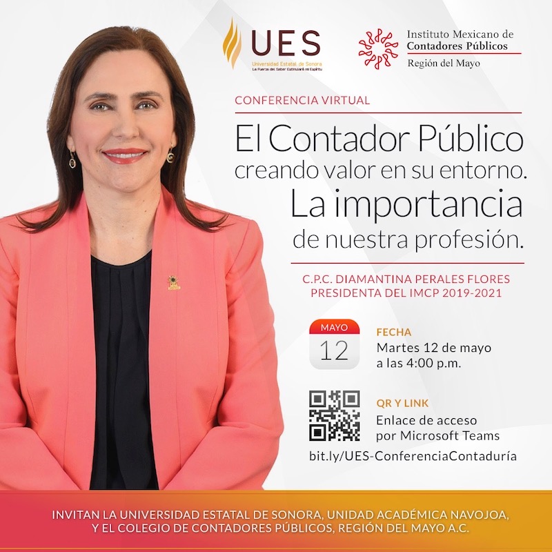 Capacita UES a futuros contadores con videoconferencia