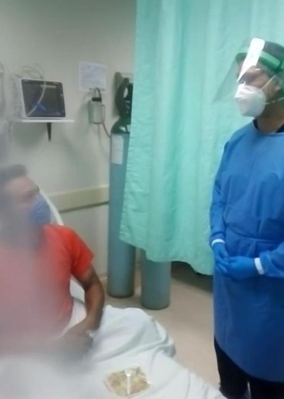 Agradezco el esfuerzo tan grande de los médicos: Marco Antonio Enríquez López
