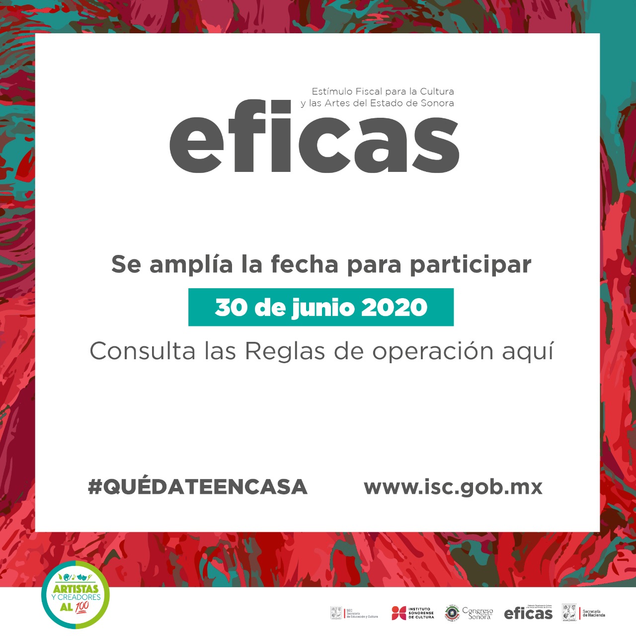 Aún hay tiempo para participar en convocatorias culturales: ISC