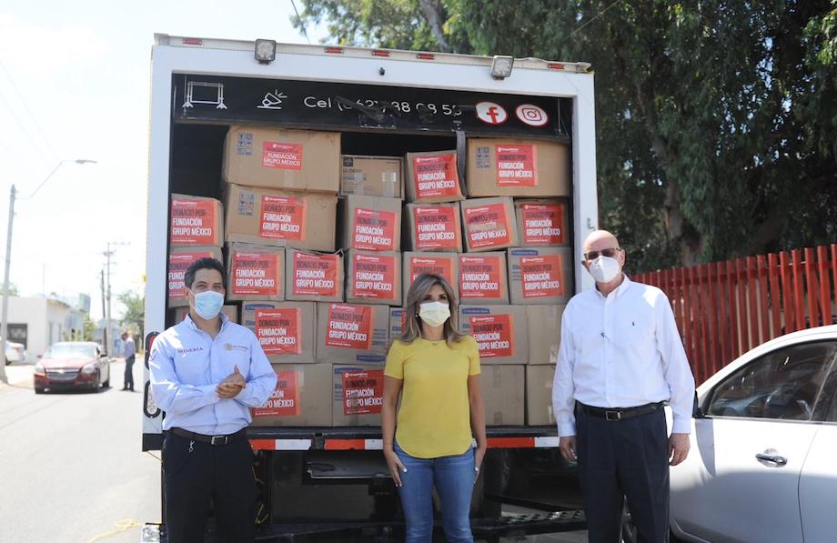 Recibe gobernadora 93 ventiladores y equipo hospitalario para Sonora